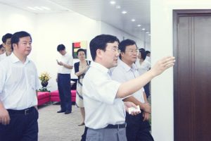 焦点科技喜庆乔迁专题报道（领导视察）
