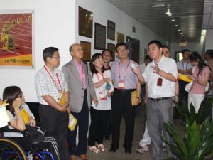 港、澳、韩残联观摩团莅临焦点科技参观