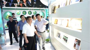安徽东至县县长李明月一行莅临焦点教育参观调研