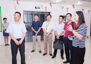 江苏保监局领导莅临新一站保险网调研指导