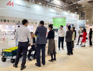 中国制造网“双线出海”走进英国伯明翰国际消费品博览会